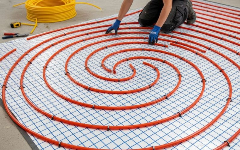 Local Radiant Floor Heating System Repair pros at work