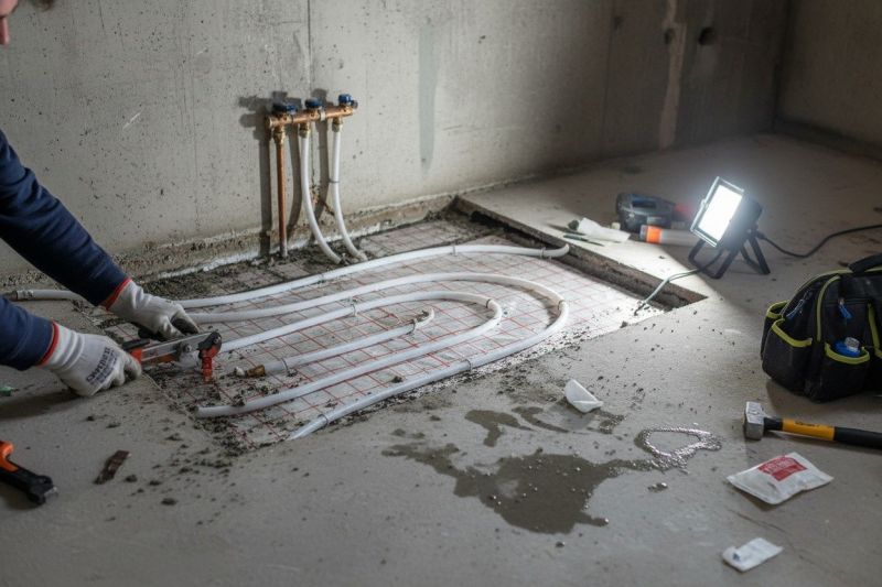Radiant Floor Heating System Repair