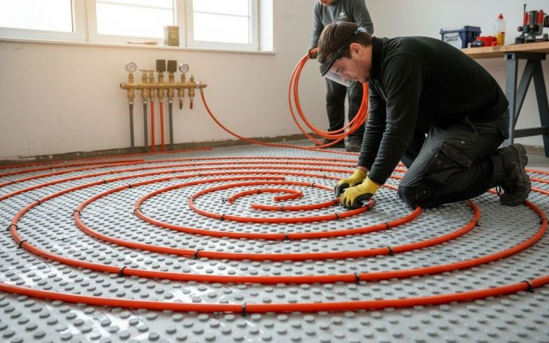 Radiant Floor Heating System Repair